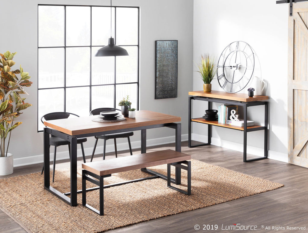 Waco Upholstered Chair - Black Metal, Grey Fabric