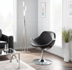 Icicle Floor Lamp - Brushed Nickel