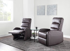 Dormi Recliner Chair - Brown PU