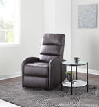 Dormi Recliner Chair - Brown PU