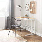 Winston Chair - Black Metal, Black Wood