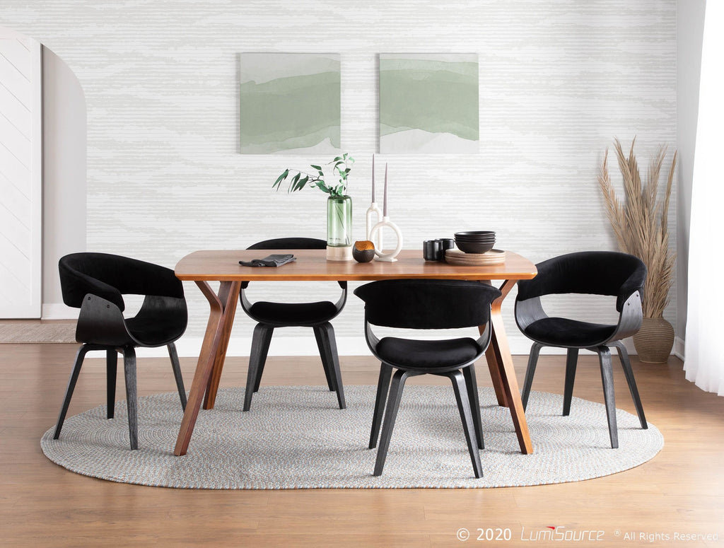 Folia Dining Table - Walnut Wood