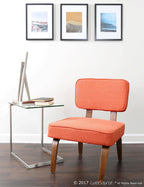 Zenn End Table - Stainless Steel, Glass