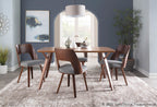 Folia Dining Table - Walnut Wood