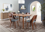 Folia Dining Table - Walnut Wood