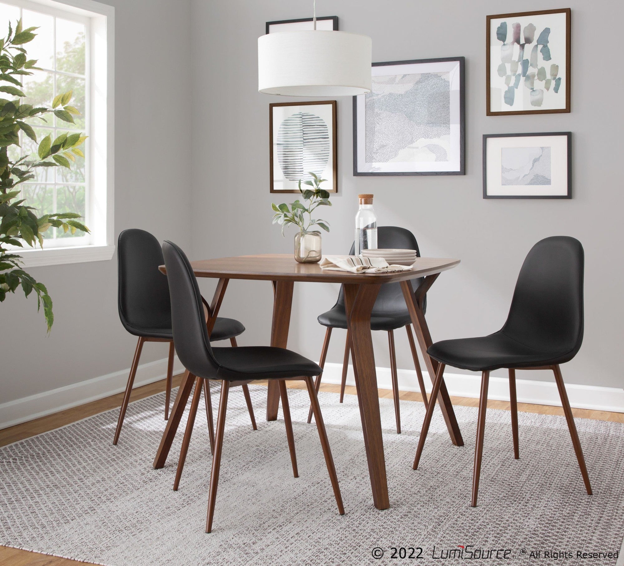 Folia Dinette Table - Walnut Wood