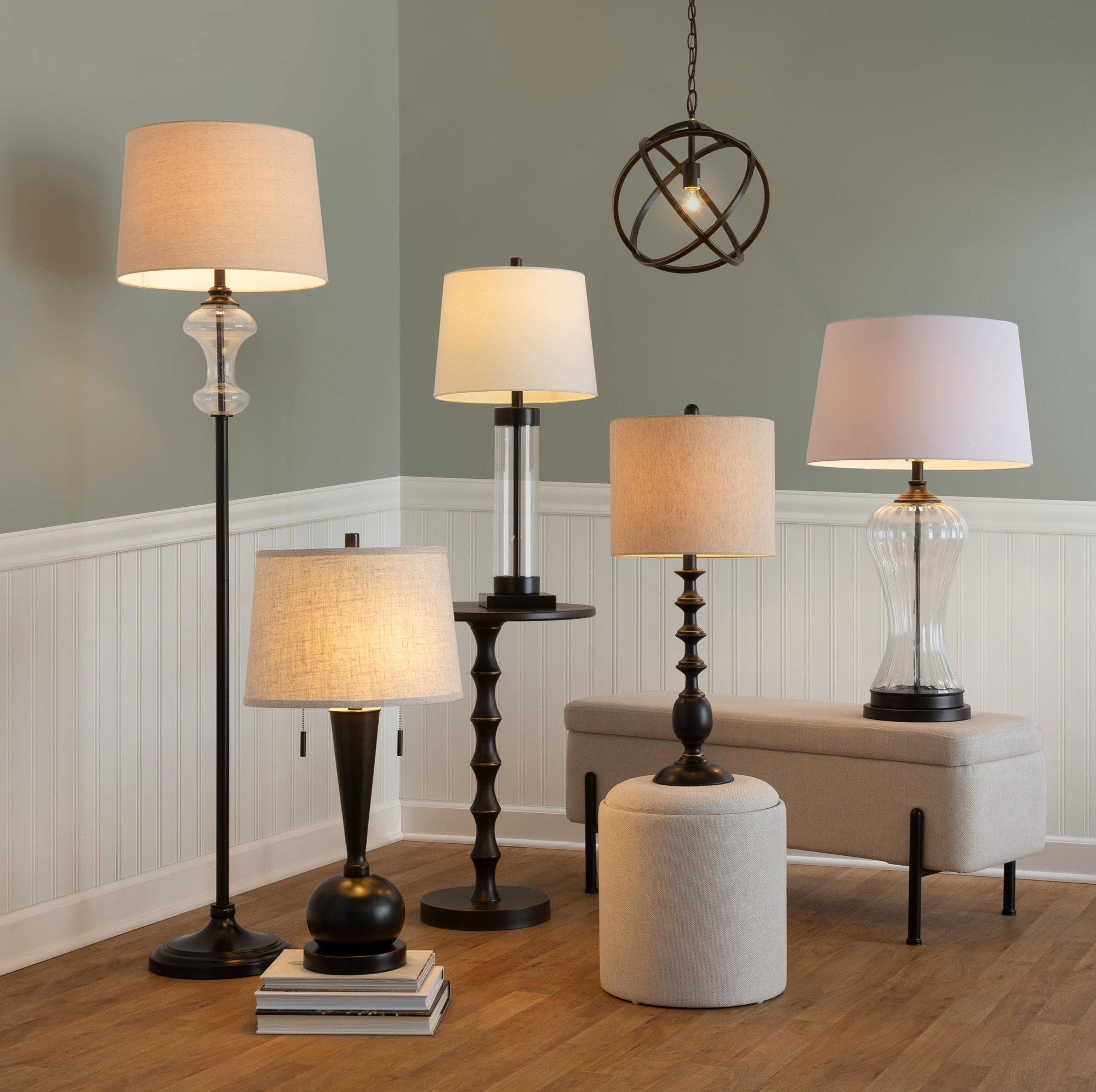 Bora 26.75" Metal Accent Table - Oil Rubbed Bronze