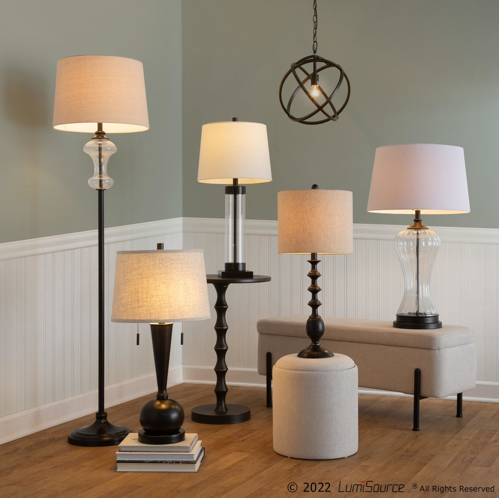 Linx 13.25" Metal Pendant Lamp - Oil Rubbed Bronze