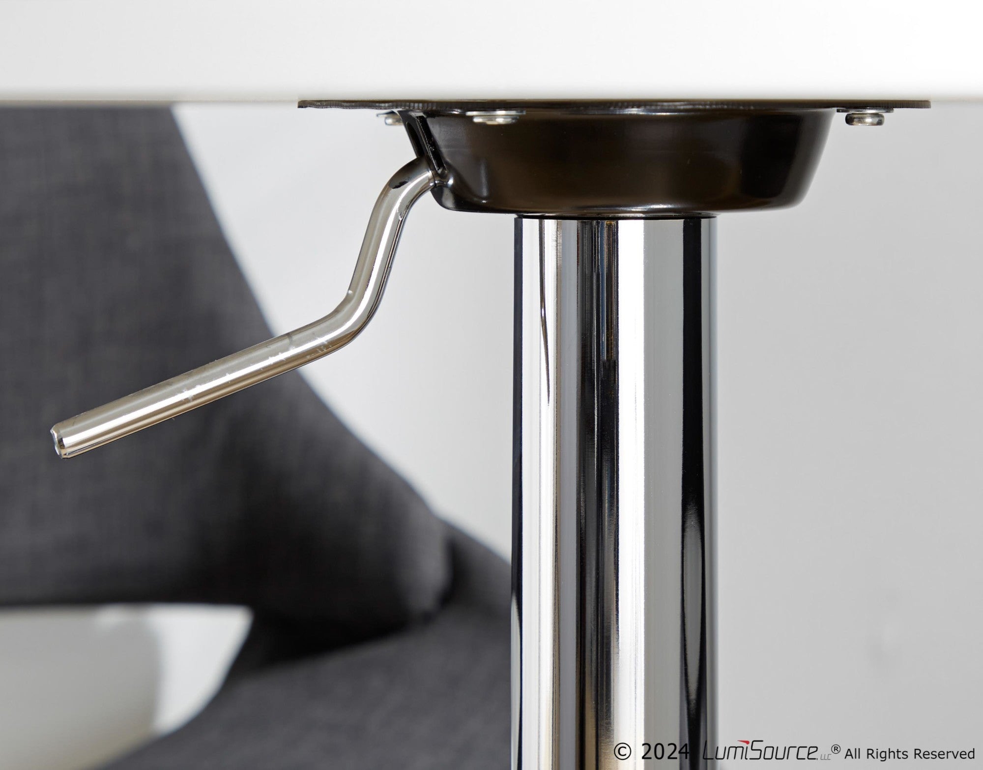 Tool-less Elia - Chrome, White