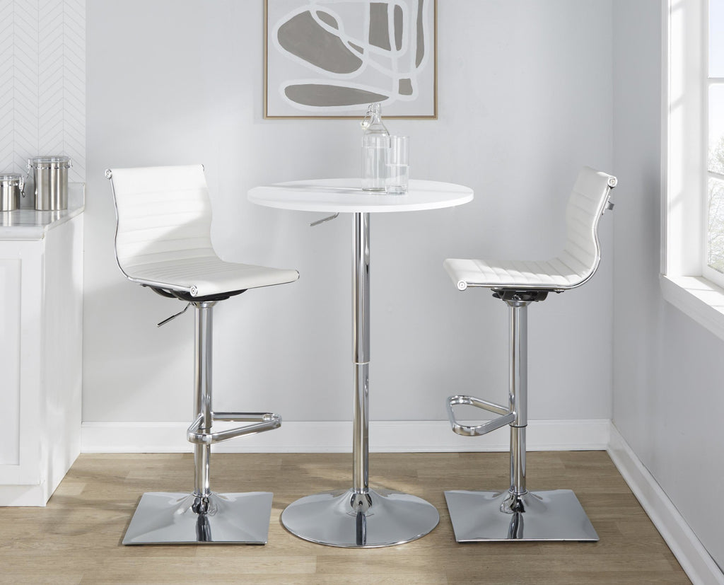 Tool-less Elia - Chrome, White