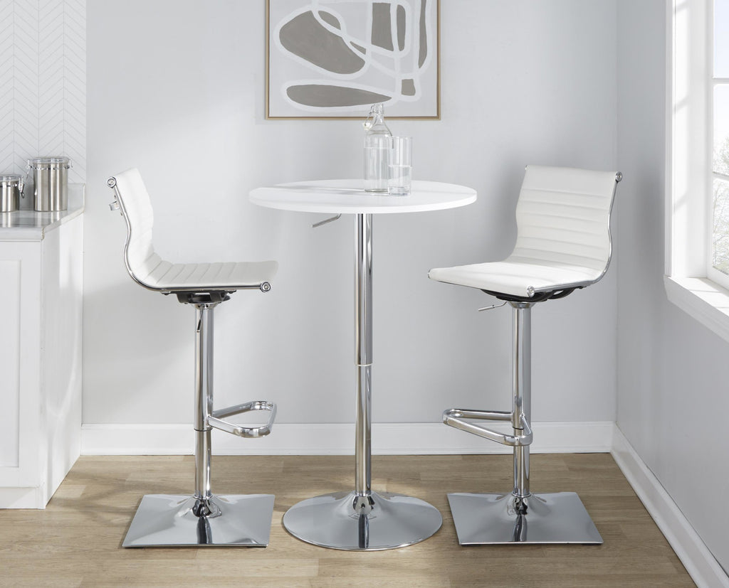 Tool-less Elia - Chrome, White