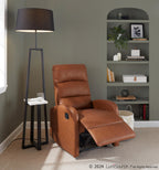 Dormi Recliner Chair - Camel PU