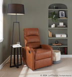 Dormi Recliner Chair - Camel PU