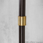 Mod Mesh 27" Metal Task Lamp With Usb - Set of 2 - Oil Bronze, Painted Gold Metal