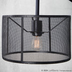 Mod Mesh 27" Metal Task Lamp With Usb - Set of 2 - Oil Bronze, Painted Gold Metal