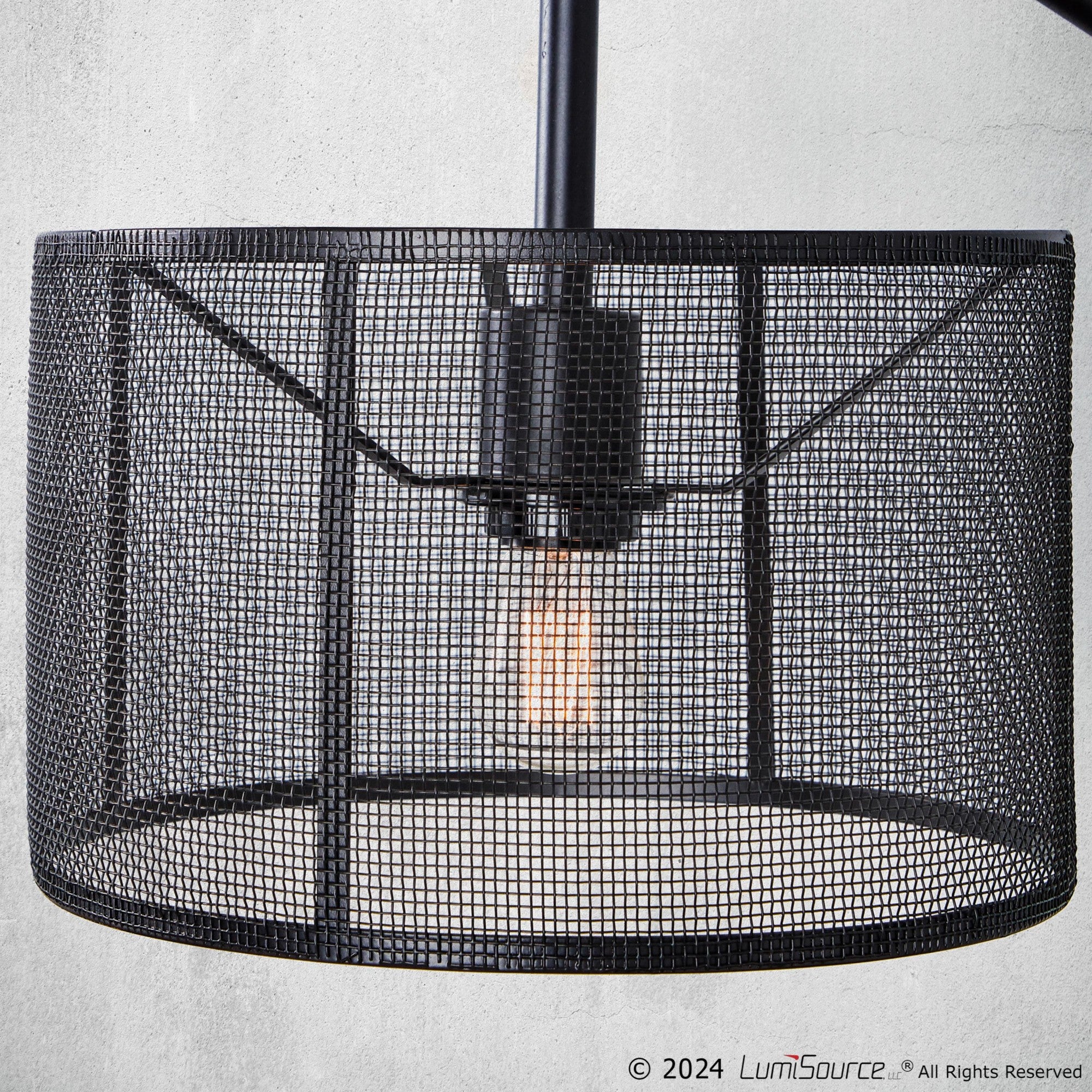 Mod Mesh 27" Metal Task Lamp With Usb - Set of 2 - Oil Bronze, Painted Gold Metal