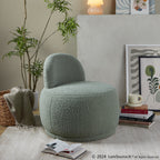 Kimi Accent Chair - Green Sherpa