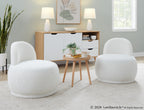 Pebble Side Table Set - Natural Wood