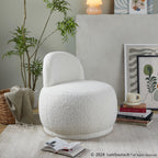 Kimi Accent Chair - White Sherpa