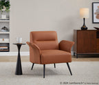 Gemma 22" Metal Side Table - Matte Black