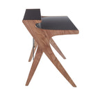 Archer Desk - Walnut Wood, Grey Wood