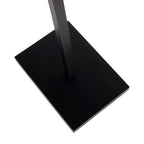 Arturo Floor Lamp - Black Wood, Black Steel, Rattan