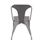 Austin Dining Chair - Set of 2 - Grey Metal