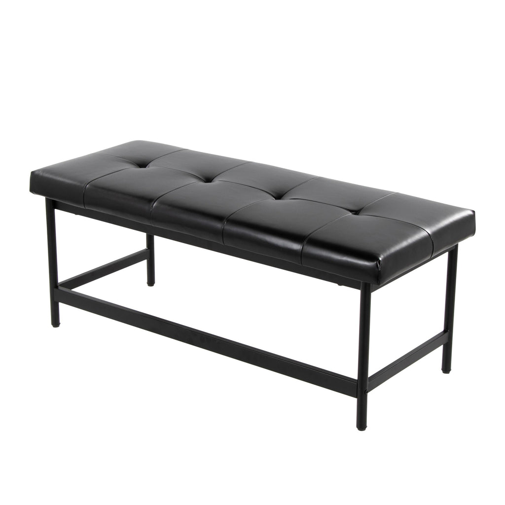 Fuji Bench - Black Metal, Black PU