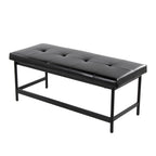 Fuji Bench - Black Metal, Black PU
