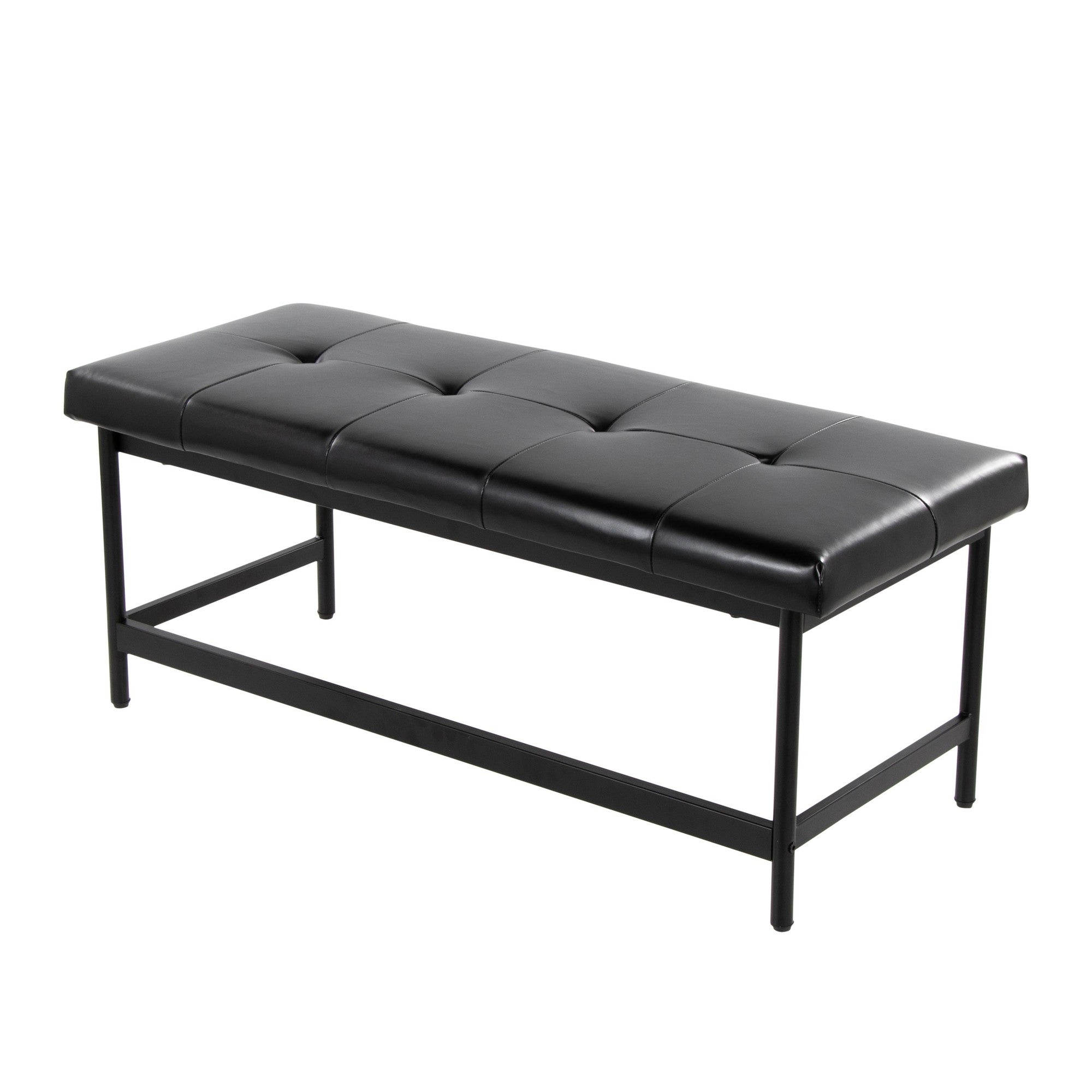 Fuji Bench - Black Metal, Black PU