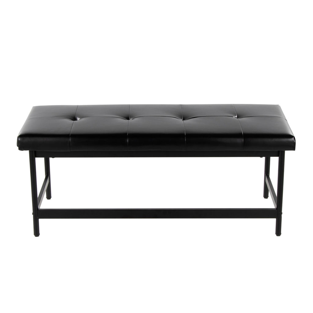 Fuji Bench - Black Metal, Black PU