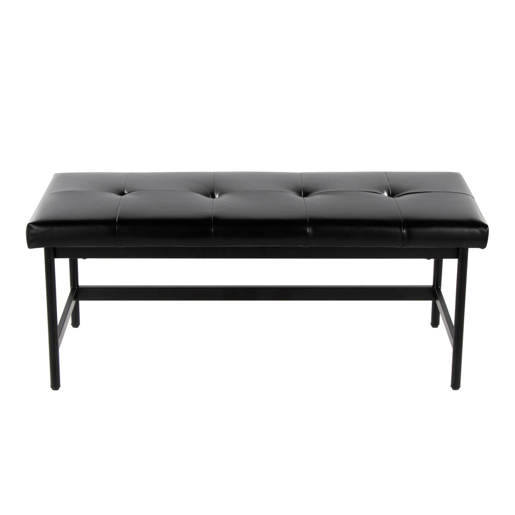 Fuji Bench - Black Metal, Black PU
