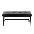 Fuji Bench - Black Metal, Black PU