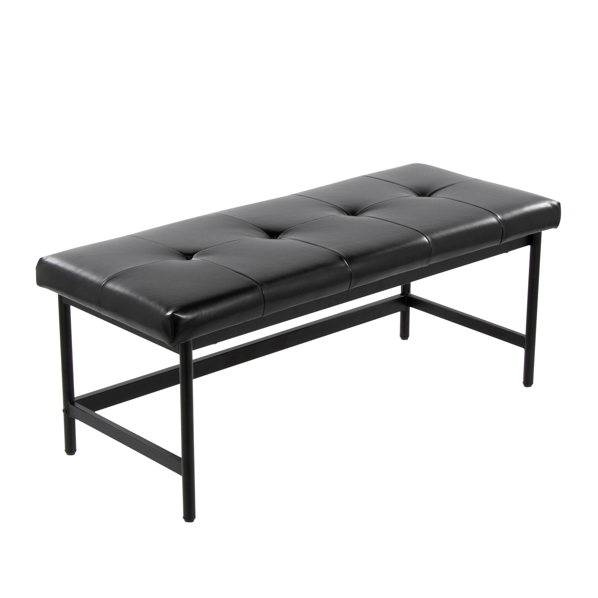 Fuji Bench - Black Metal, Black PU