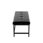 Fuji Bench - Black Metal, Black PU