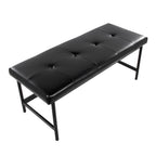 Fuji Bench - Black Metal, Black PU