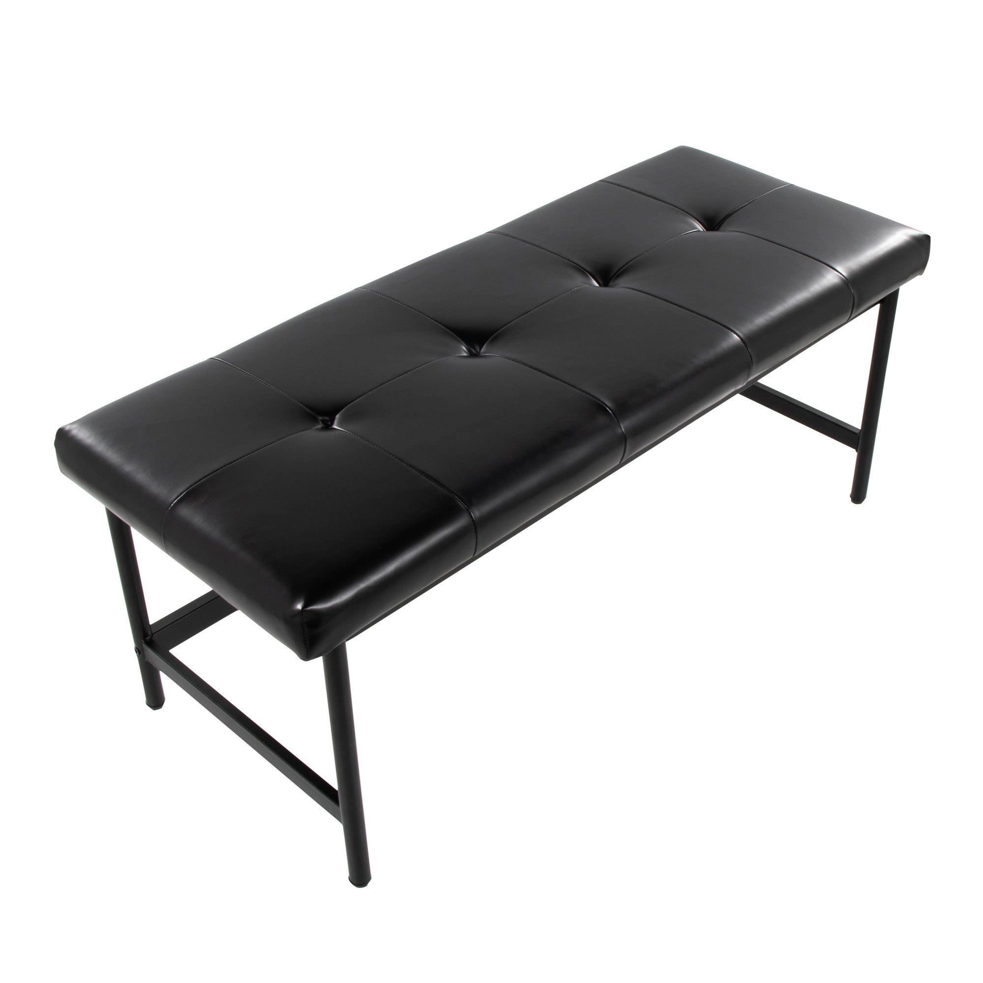 Fuji Bench - Black Metal, Black PU