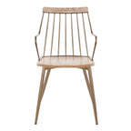 Preston Chair - Set of 2 - Antique Copper, Whitewashed Wood