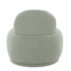 Kimi Accent Chair - Green Sherpa
