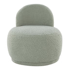 Kimi Accent Chair - Green Sherpa