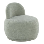 Kimi Accent Chair - Green Sherpa