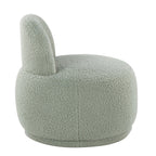 Kimi Accent Chair - Green Sherpa