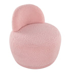 Kimi Accent Chair - Pink Sherpa