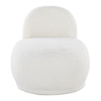 Kimi Accent Chair - White Sherpa