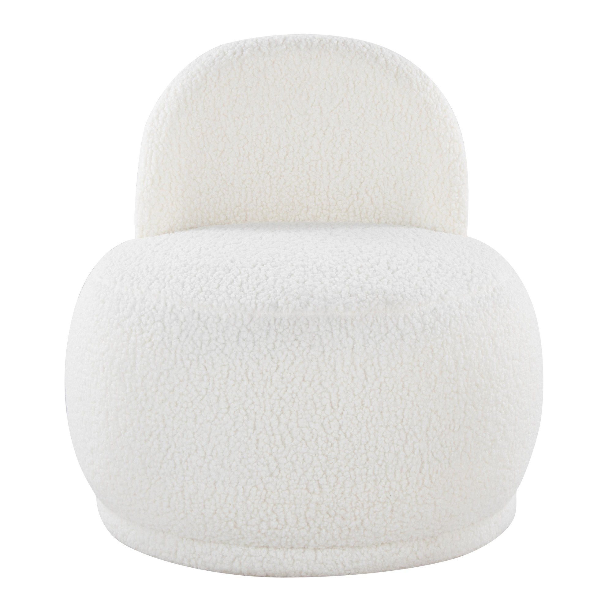 Kimi Accent Chair - White Sherpa