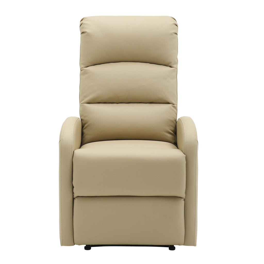 Dormi Recliner Chair - Beige PU