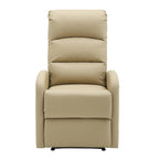 Dormi Recliner Chair - Beige PU
