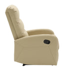 Dormi Recliner Chair - Beige PU