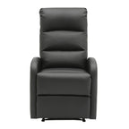 Dormi Recliner Chair - Black PU