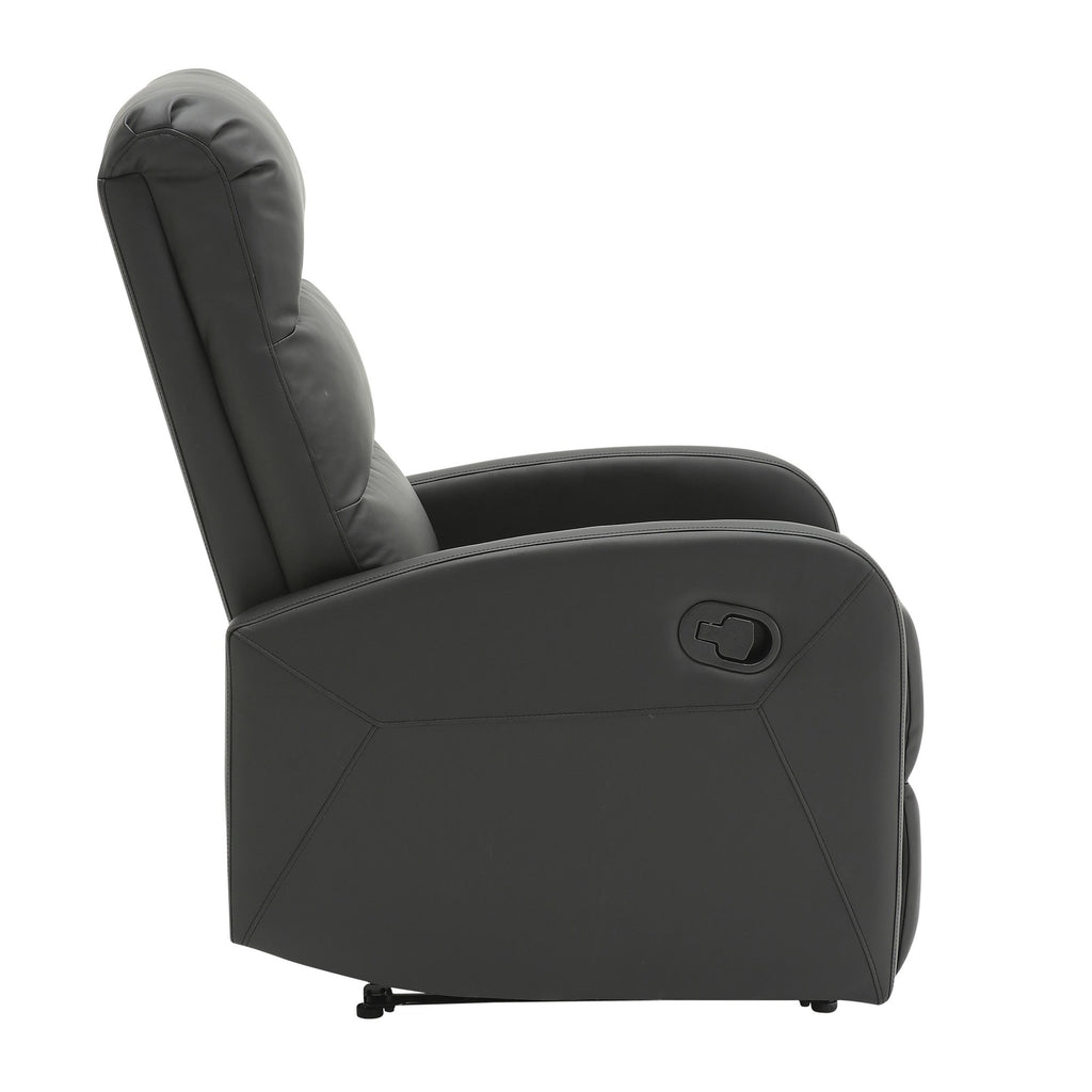 Dormi Recliner Chair - Black PU
